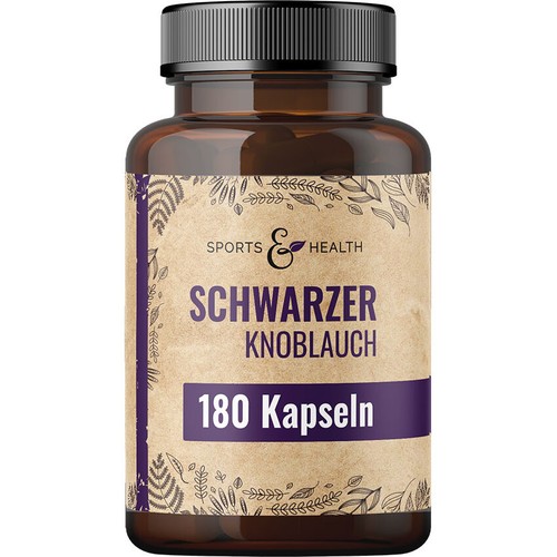 Schwarzer knoblauch kapseln - knoblauch,