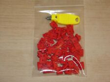 Playmobil Verbinder Stecker Steck Zubehör Konvolut 50 stück + schlüssel rot