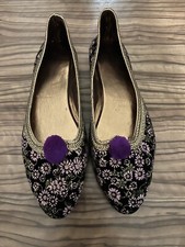 bollywood schuhe indische jutti juttia indien india shoes flache ballerinas