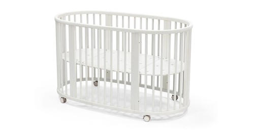 Babybett stokke sleepi oval - sleepi,