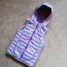 Steppweste Weste Mädchen Lila