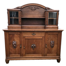 JUGENDSTIL  BÜFFET   -  EICHE   -   ca  1910