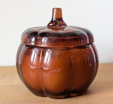 IKEA Duftkerze in Glas-Dose als Kürbis z.B. für Halloween, Höstagille Neu