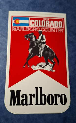 Aufkleber marlboro state of - "marlboro,