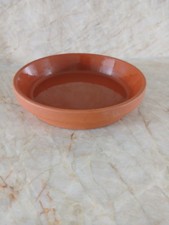 Glasierte Tonschale ca. 15 cm