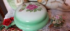 Altes Porzellan Deckeldose Schmuckschatulle POLEN CMIELOW PORZELLAN