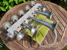 STEBEL 5-Klang Trumpets 12V DEP Druckluft Fanfare Signalhorn Hupe Martinshorn