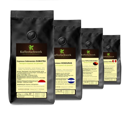 Kaffeefachwerk probierpaket - kaffeefachwerk,