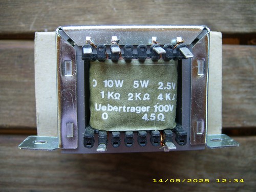 Audio übertrager 100v ela - 100v,