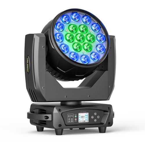 19x20w rgbw led wash zoom - 19x20w,