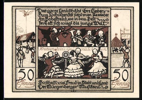 Notgeld quedlinburg 1922 50 - notgeld,