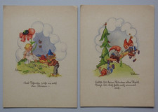 3160/ 2x AK, Künstlerkarte, Liesel Lauterborn , Zwerge, Kinder