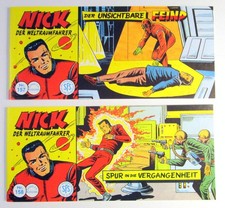 Nick der Weltraumfahrer 2 Piccolos # 157, 158 Hethke Verlag ab 1997 Zustand 0-1