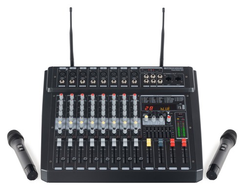 Kanal power mixer - 8-kanal,