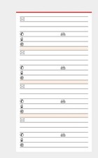 Terminplaner-Einlage A7 -