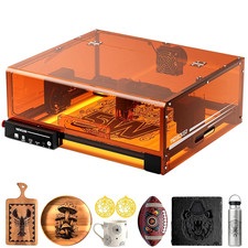 Woxcker Klasse 1 Lasergravierer Schneider 10W Holz Metall Acryl Leder Maschine