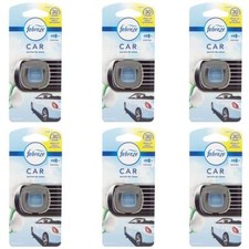 6x Febreze Car Cotton Fresh