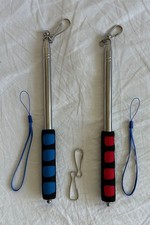 2 Stücke Fahnenstangen/Fahnenmast, ausziehbar 27- 200 cm, kaum gebraucht