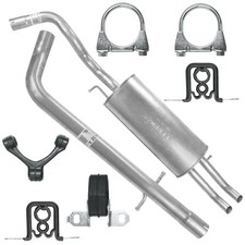 Auspuffanlage Schalldämpfer Auspuff für VW Golf 4 IV 97-06 1.9 TDI Kombi Variant