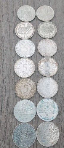 14x deutsche mark dm - deutsche,
