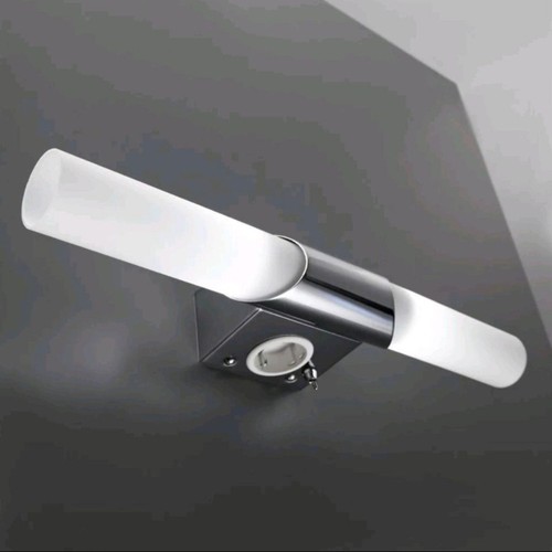 Spiegelleuchte mit steckdose - mit,