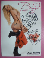 Biggi Bardot (Model, Erotik) - Autogrammkarte 15x21cm