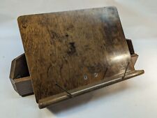 Tischnotenpult Buchständer Notenstativ  Eiche Vollholz, John Watts Sheffield