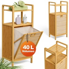 Baderegal mit Wäschekorb