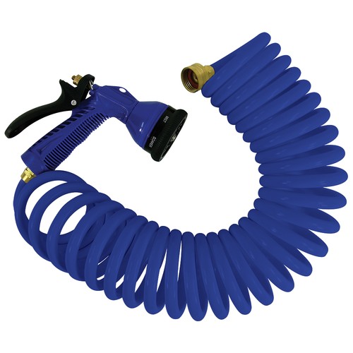 Whitecap blau spiral - 15',