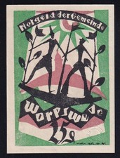 Worpswede: 25 Pfennig (1921) - vertauschte Farben