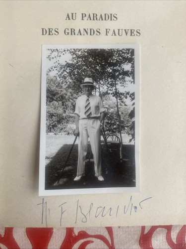 Blanchod fred widmung - fred., mit