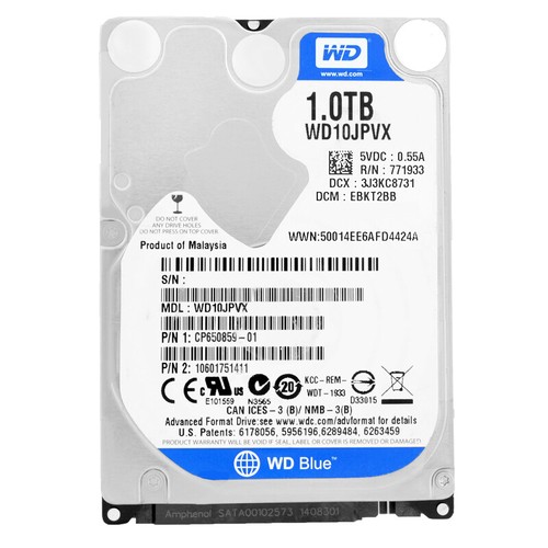 Festplatte 1tb wd10jpvx 8mb - festplatte,
