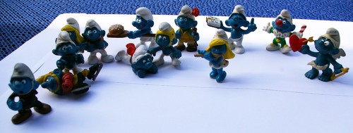 Schlumpf figuren - schlumpf,