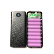 Schweißfreies PD Power Bank Case 18650 Akku Schnellladegerät Box Keine Batterien