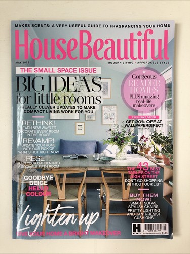 House beautiful magazine may - magazine,