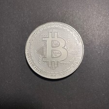 Silbermünze Motiv BTC 5000