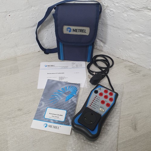 Metrel cs2099 eurocheck - metrel,