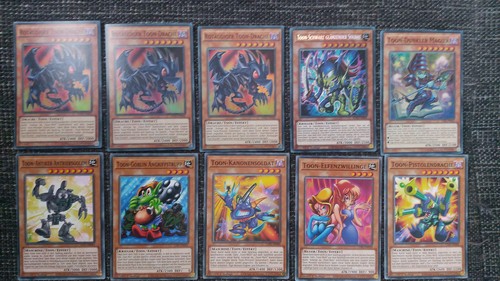 Yugioh toon karten mit schwarz - toon,