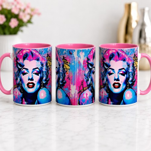 Marilyn monroe rosa neon pop - monroe,