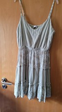 Kleid, Mini, Sommer, Mint-Weiß, Gr. 40, Lascana, NEUWERTIG