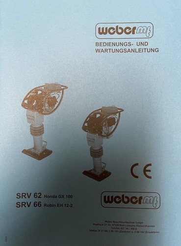 Weber srv rüttelstampfer - 66,