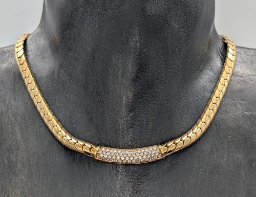 Halskettear brillanten collier - halskettear,