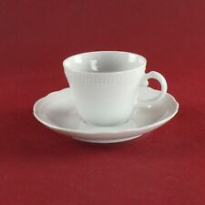 Espressotasse & Untertasse Seltmann Weiden Alt Dresden weiß