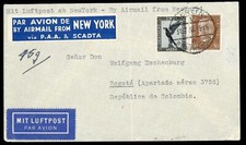 Luftfahrt, Flugpost, deutsche