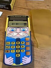 Texas Instruments Little Professor Rechentrainer für Vor- und Grundschule, Solar