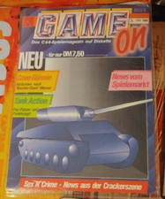 Game On Ausgabe 5 89 Commodore 64 (Cover, Diskette) works 8-bit Magazin auf Disc