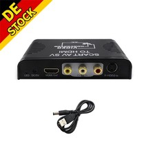3-in-1-Scart-AV-S-Video-Composite-Cinch-zu-HDMI-Video- Audio-Konverter-Adapter