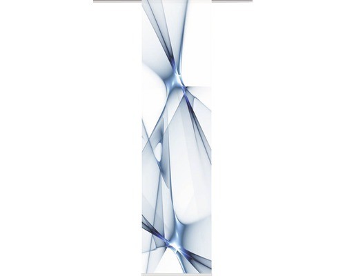 Schiebegardine franklin blau - schiebegardine,