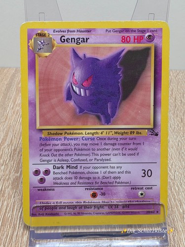 Pokemon tcg gengar - pokemon,