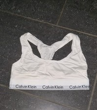 Calvin Klein Bralette Gr. S weiß 